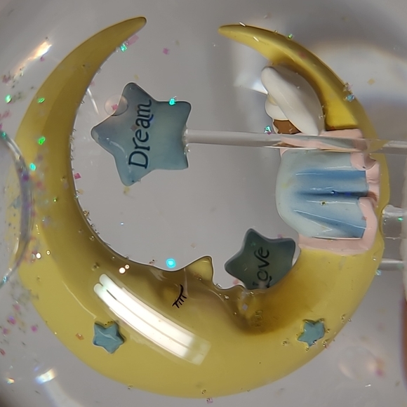 Reed and Barton sweet dream silver plated musical water globe - Picture 8 of 8